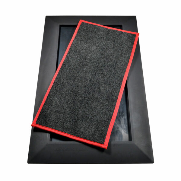 Antimicrobial door mat, once customer adds sanitizer, kills germs on shoes, Boot dip mat, shoe sanitizing mat, mat with disinfectant, antimicrobial mat, kill germs on shoes, Sanistride, Stride mat, sanitizer mat, industrial disinfecting mat, sanitizing doormat, shoe disinfectant mat, shoe sanitizing mat, boot disinfectant mat, sanitizer mat, sanitizing mat, disinfectant door mat